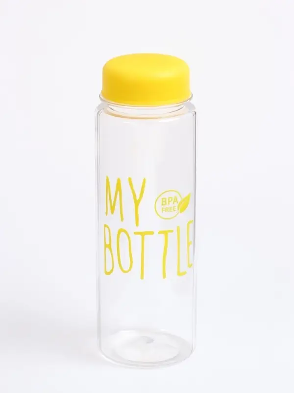 Бутылка для воды My bottle 500 мл, 19.5&times;6 см, МИКС