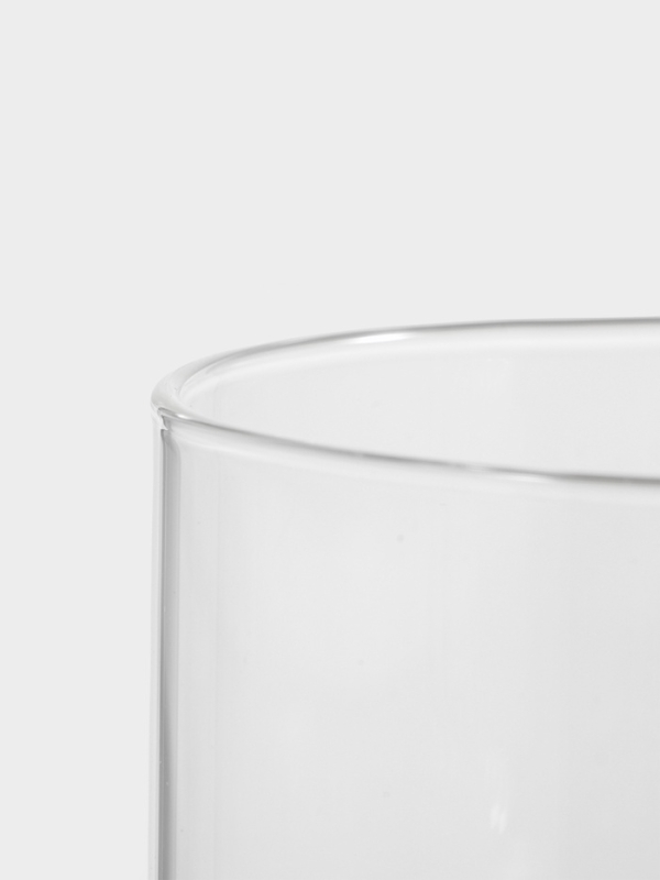 Кружка стеклянная штабелируемая "Боттом", 450 мл, 9,5х7,9 см