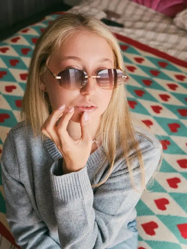 Очки солнцезащитные &laquo;OneSun. Овал&raquo;, uv 400, футляр, салфетка