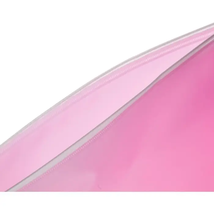 Набор папок-конвертов на ZIP-молнии A5, 180 мкм, Calligrata &laquo;Акварель&raquo;, полупрозрачные, 5 штук, МИКС