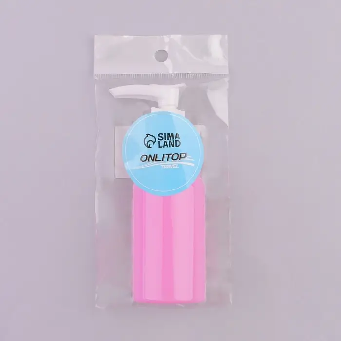 Бутылочка для хранения, с дозатором, 90 мл, МИКС Бутылочка для хранения, с дозатором, 90 мл, МИКС