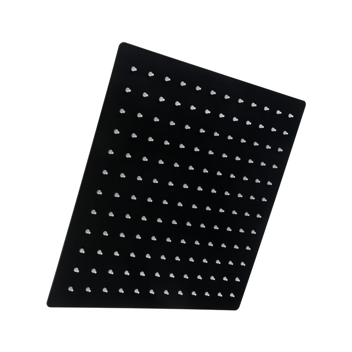 Лейка стационарная ZEIN Z2352, квадратная, 30 х 30 см, 1 режим, нержавеющая сталь, черная Лейка стационарная ZEIN Z2352, квадратная, 30 х 30 см, 1 режим, нержавеющая сталь, черная