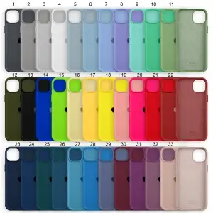 Чехол для iPhone 14 Plus Silicone Сase APL WS (с лого)
