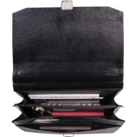 Портфель Бизнес имп.винилискожа,черный,мод.309/чер