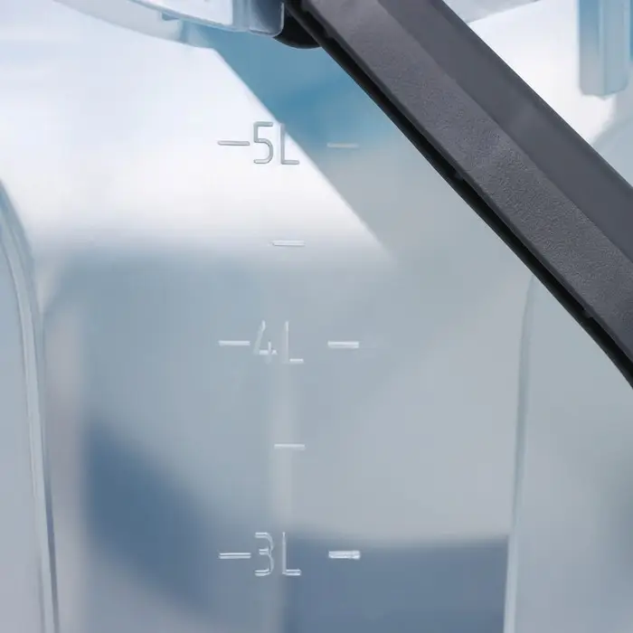 Контейнер для стирального порошка с ручкой, 6 л, голубая лагуна