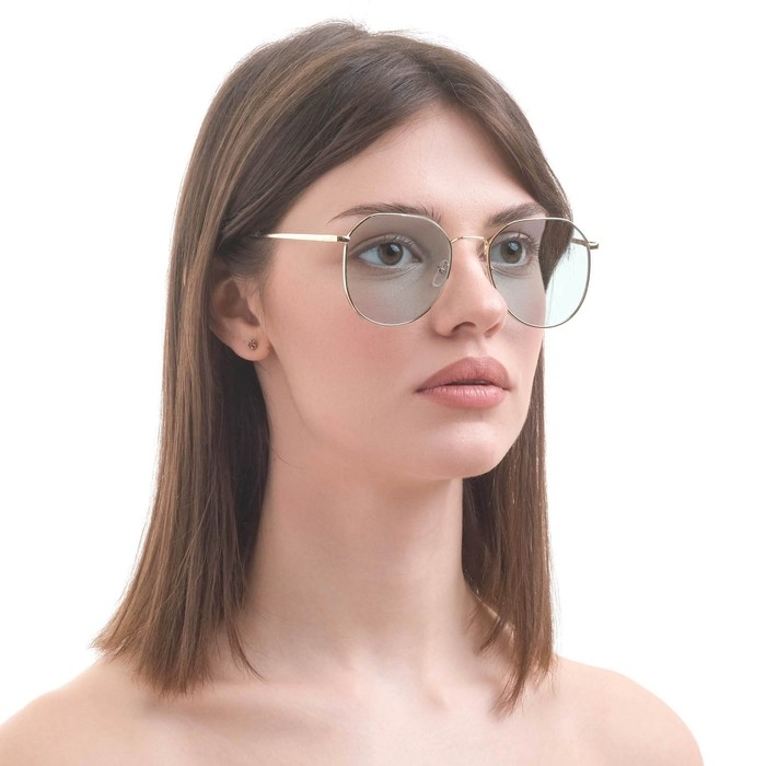 Очки солнцезащитные Очки солнцезащитные "OneSun", дужка 13 см, ширина 13 см, линза 4.5 х 5 см, бирюзовые