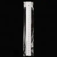 Линейка закройщика, 31×3 см, s=1 мм, белая