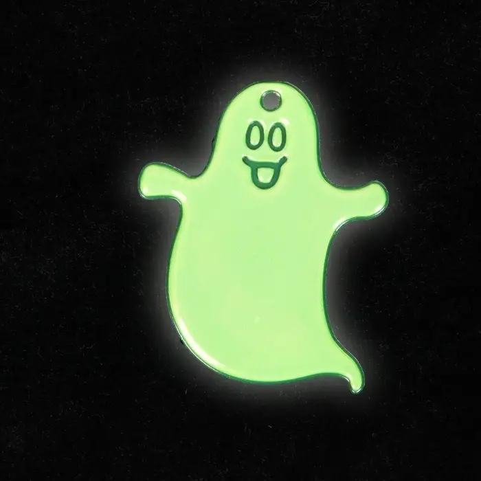 Светоотражающий элемент «Привидение», двусторонний, 6.5×5.5 см, МИКС Светоотражающий элемент «Привидение», двусторонний, 6.5×5.5 см, МИКС