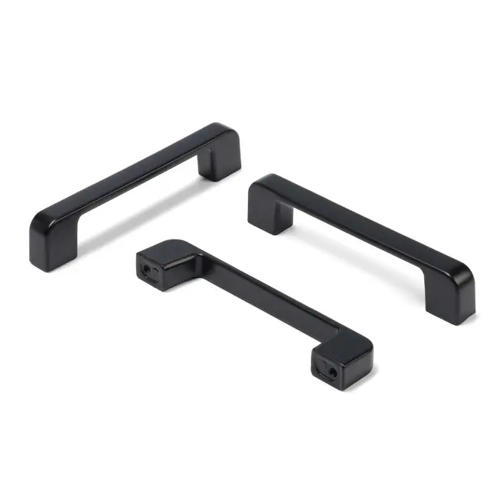 Ручка-скоба CAPPIO FREEDOM RSC005, м/о 96 мм, цвет черный, 8 шт.