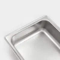 Мармит Hanna Kn&ouml;vell, 64&times;46&times;44 см, откидывающаяся крышка, с окном, нержавеющая сталь, серебристый