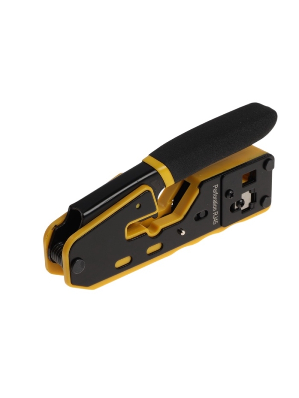 Кримпер ТУНДРА, обжим пластиковых клемм RJ45 RJ11/12, зачистка до 7 мм Кримпер ТУНДРА, обжим пластиковых клемм RJ45 RJ11/12, зачистка до 7 мм