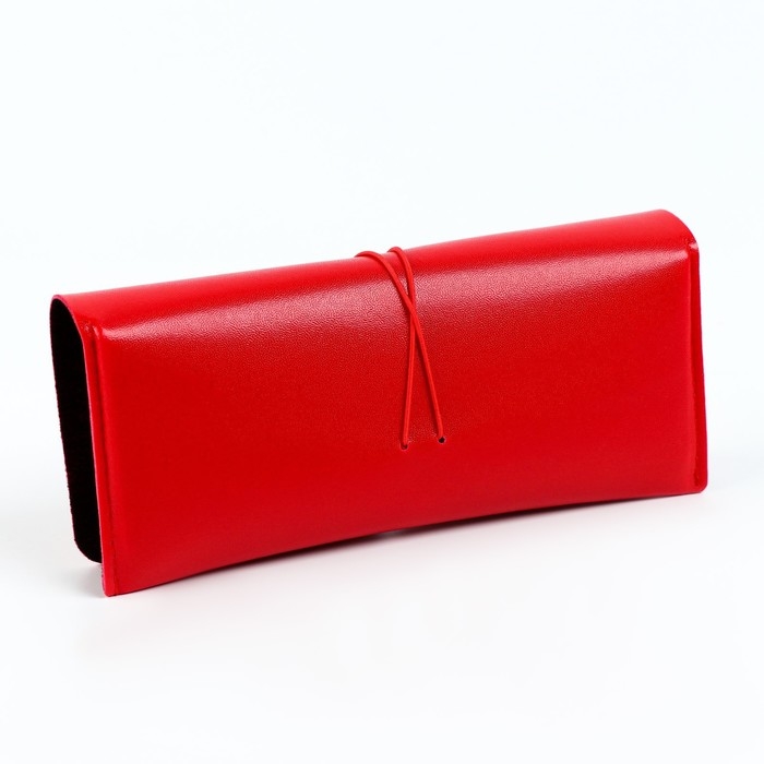 Набор для очков: футляр, чехол, салфетка, красный Набор для очков: футляр, чехол, салфетка, красный