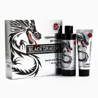 Подарочный набор мужской Black Dragon: гель для душа 200 мл + бальзам после бритья, 80 мл