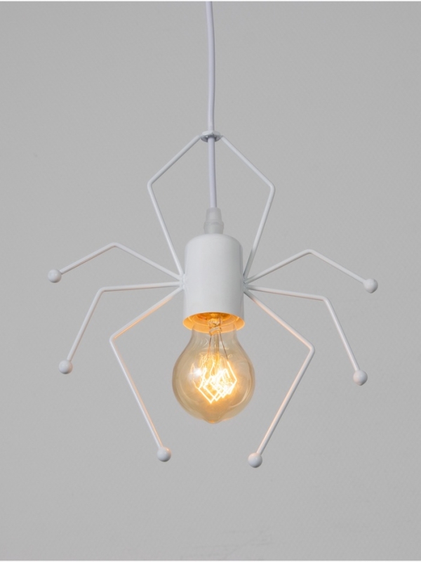 Светильник Spider 1х40Вт Е27 белый 20х20х8см Светильник Spider 1х40Вт Е27 белый 20х20х8см