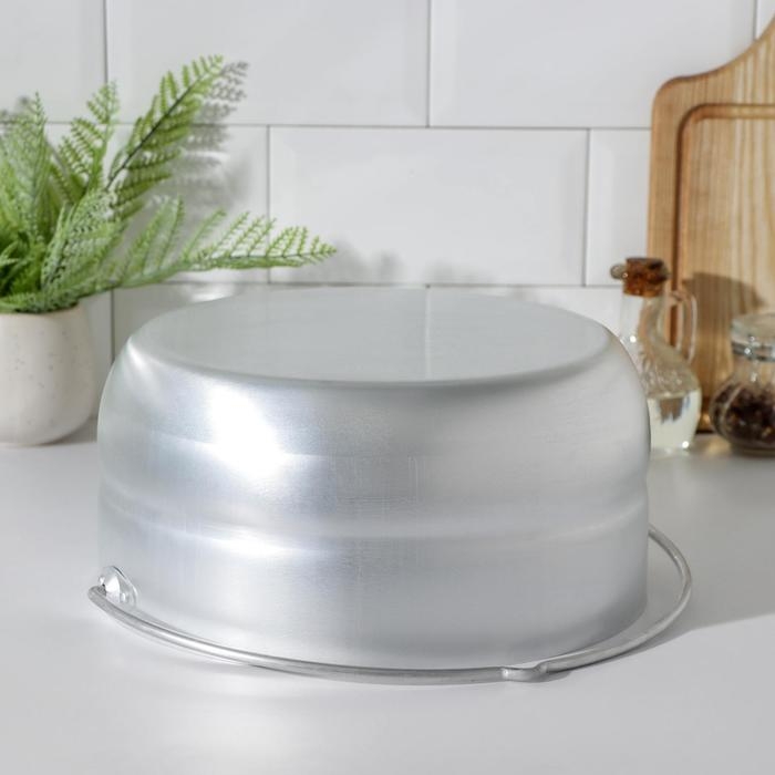 Котелок туристический, 8 л, алюминиевая крышка Котелок туристический, 8 л, алюминиевая крышка