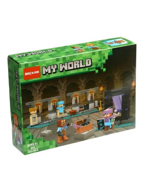 Конструктор Мой Мир, 203 детали Конструктор Мой Мир, 203 детали
