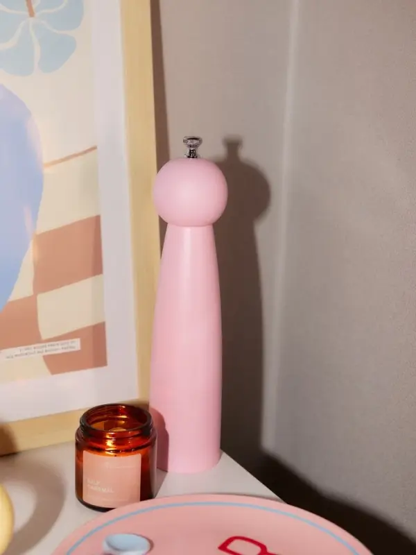 Мельница для специй Доляна &laquo;Облако&raquo;, 22 см, розовая