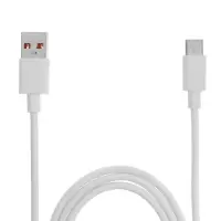 Кабель Luazon, Type-C - USB, 1 А, 2 м, белый