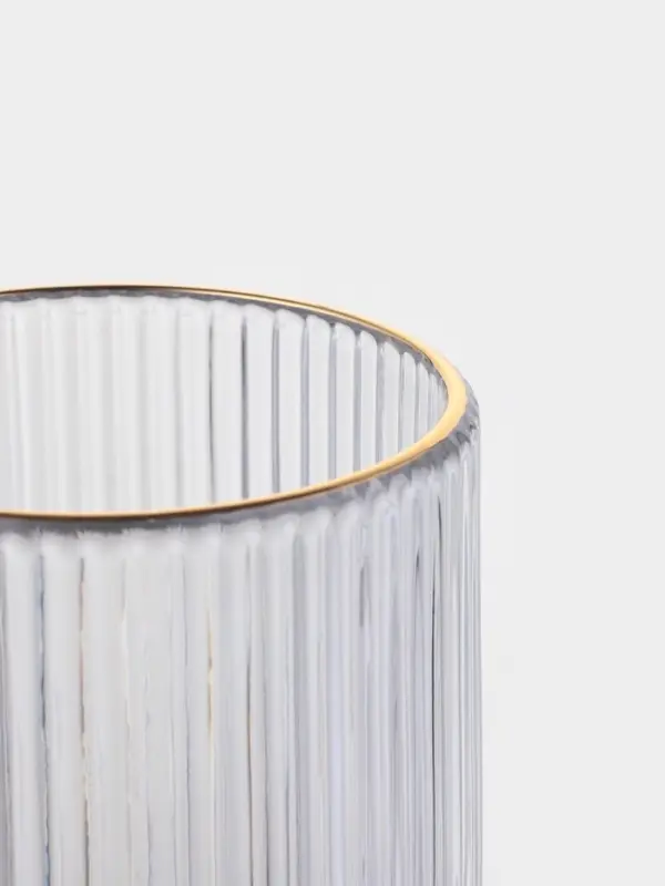 Набор стаканов 6 шт, 260 мл, золотой обод Набор стаканов 6 шт, 260 мл, золотой обод