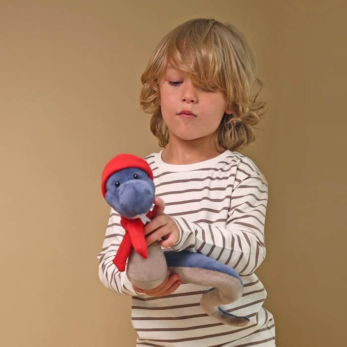 Новый год! Мягкая игрушка «Змей Хич», цвет синий, 20 см Новый год! Мягкая игрушка «Змей Хич», цвет синий, 20 см