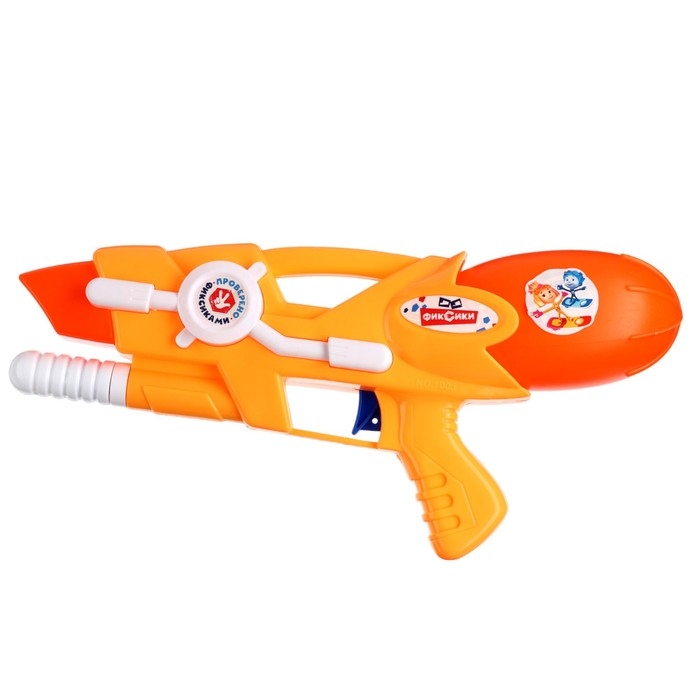 Водный пистолет ФИКСИКИ  Водный пистолет ФИКСИКИ "Водная Фикси пулялка", МИКС