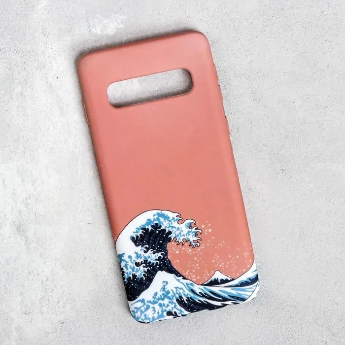 Чехол на телефон Samsung S10 «Большая волна», 7,04 х 15 см Чехол на телефон Samsung S10 «Большая волна», 7,04 х 15 см