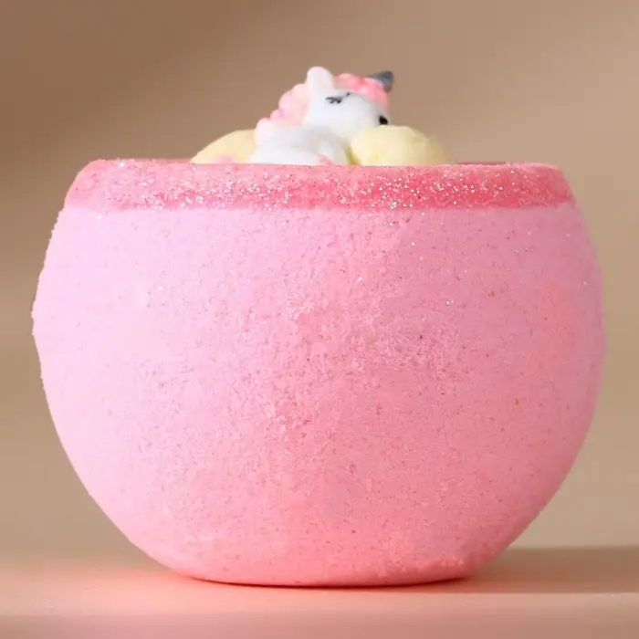 Бомбочка с игрушкой ЧИСТОЕ СЧАСТЬЕ &laquo;Единорог&raquo;, 130 г, Новый Год