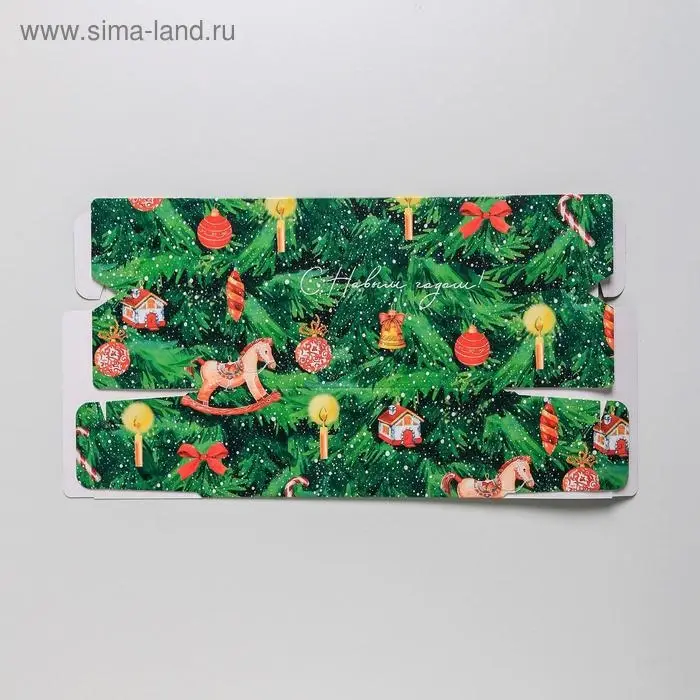 Сборная коробка‒конфета &laquo;Сказки в Новом году&raquo;, 9,3 &times; 14,6 &times; 5,3 см