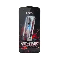 Защитное стекло iPh 13/13 Pro/14/16e Full Screen HD Anti-Static G10 Hoco Black без уп. (25 шт./уп.)