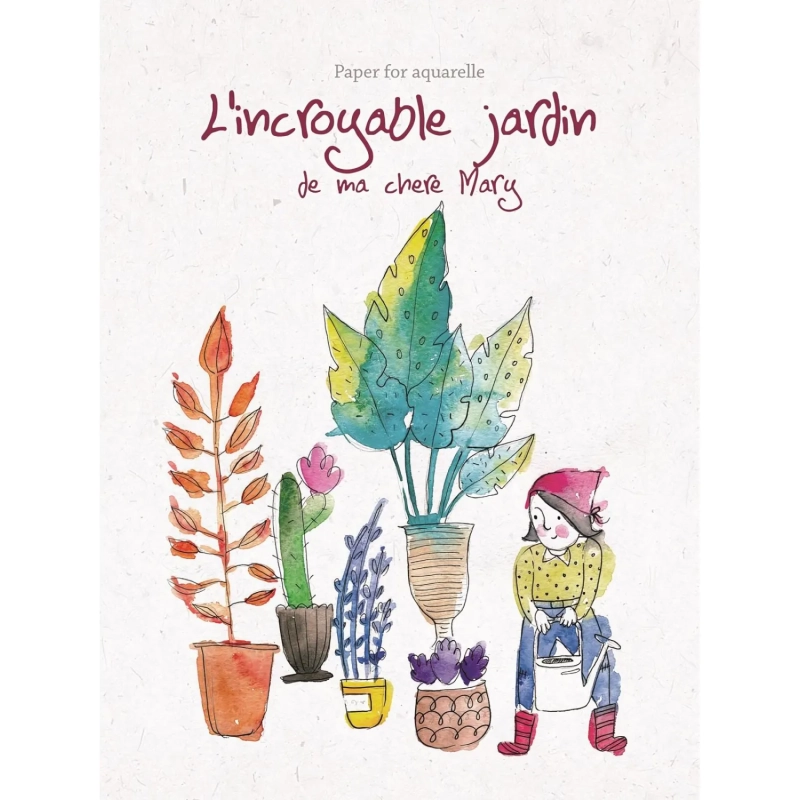 Папка для рисования  А4 10л, бум. акварел. 180 гр/м, мелкое зерно