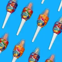 Карамель на палочке &laquo;Дабл поп&raquo; с кислой пудрой, ассорти, 7 г