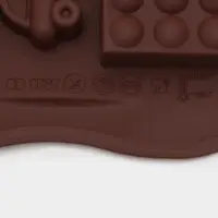 Форма для конфет и шоколада Доляна &laquo;Детские игрушки&raquo;, силикон, 21&times;11 см, 15 ячеек (3.5&times;2 см), МИКС