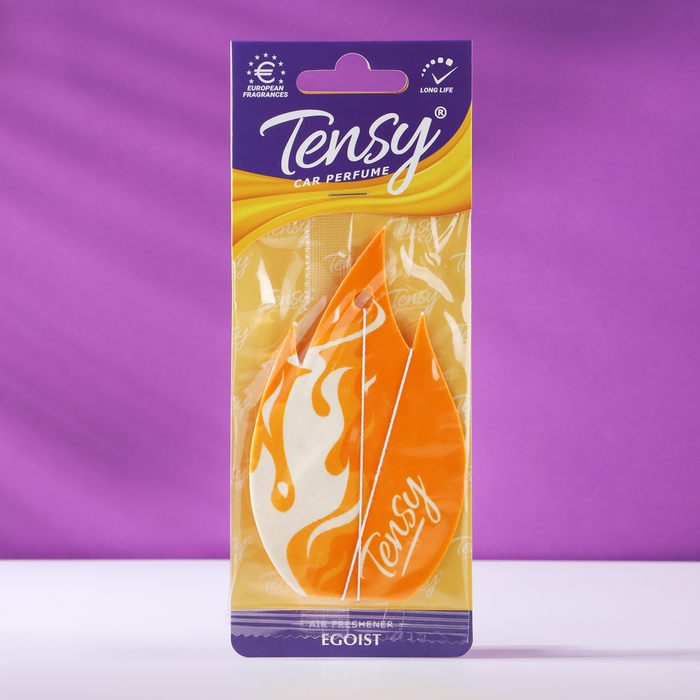Ароматизатор подвесной Tensy картонный, Эгоист TA-07 МИКС Ароматизатор подвесной Tensy картонный, Эгоист TA-07 МИКС