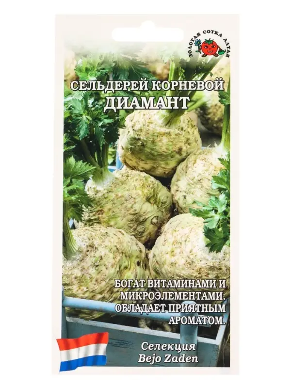 Семена Сельдерей корневой Диамант /Сотка/ 10шт/ Bejo/*1500 Семена Сельдерей корневой Диамант /Сотка/ 10шт/ Bejo/*1500