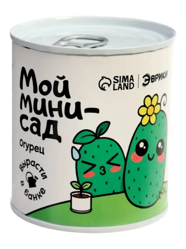 Набор для опытов ЭВРИКИ &laquo;Мой мини-сад&raquo;, огурец