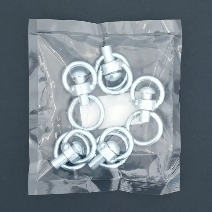 Вертлюг с кольцом, средний (длина-7.5 см, ширина-3.5 см)