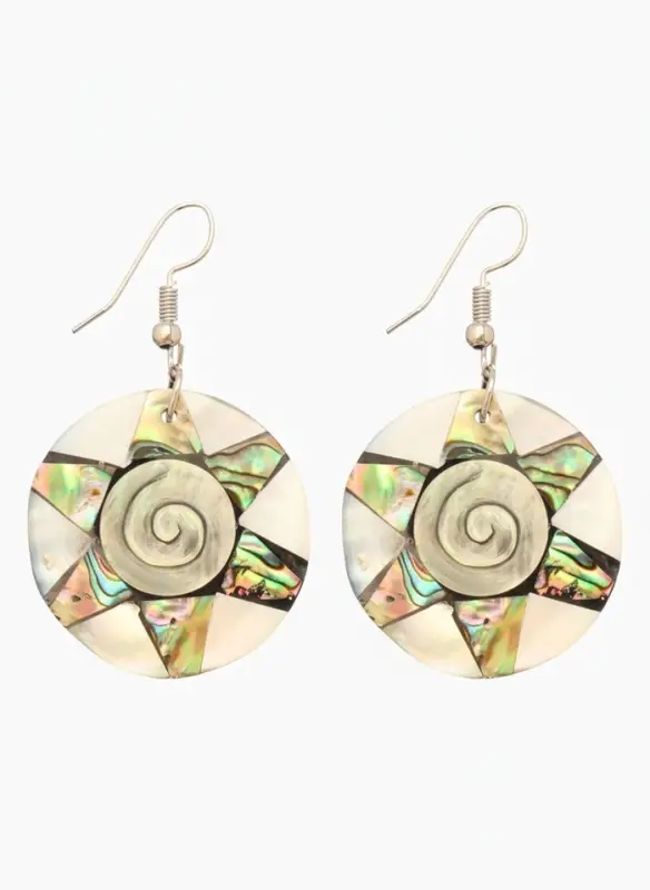 Серьги «Морское сокровище», 5×3 см, ракушка Серьги «Морское сокровище», 5×3 см, ракушка