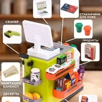 Игровой модуль &laquo;Магазин&raquo;, кофейня с аксессуарами, звуковые эффекты