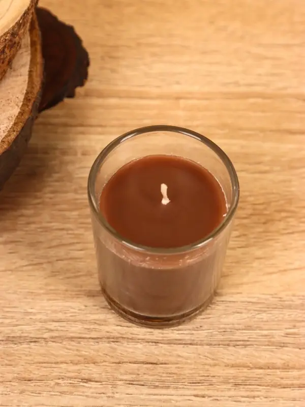 Свеча ароматическая в стакане "BALLY BAND" 60 гр, инжир+корица