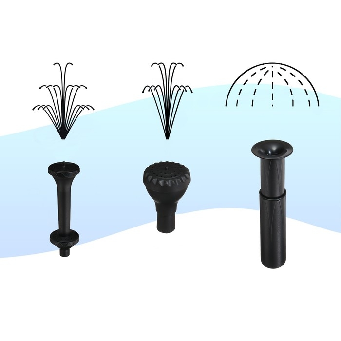 Фонтан для садового водоёма, 85 Вт, h = 3.1 м, 4000 л/ч, шнур 1.5 м Фонтан для садового водоёма, 85 Вт, h = 3.1 м, 4000 л/ч, шнур 1.5 м