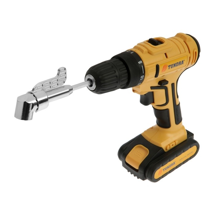 Адаптер угловой для дрели ТУНДРА, удлиненный, для работы в труднодоступоных местах Адаптер угловой для дрели ТУНДРА, удлиненный, для работы в труднодоступоных местах