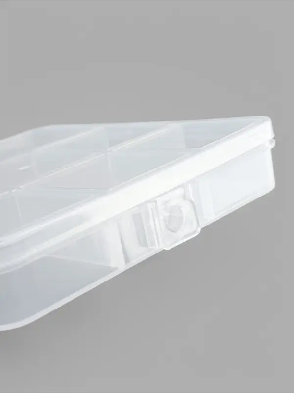 Органайзер для хранения мелочей, 9 ячеек, с подвесом, 10.2×10×1.8 см, прозрачный Органайзер для хранения мелочей, 9 ячеек, с подвесом, 10.2×10×1.8 см, прозрачный