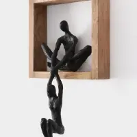 Сувенир &laquo;Опора&raquo;, 24&times;14&times;45 см, полимерная смола, манговое дерево