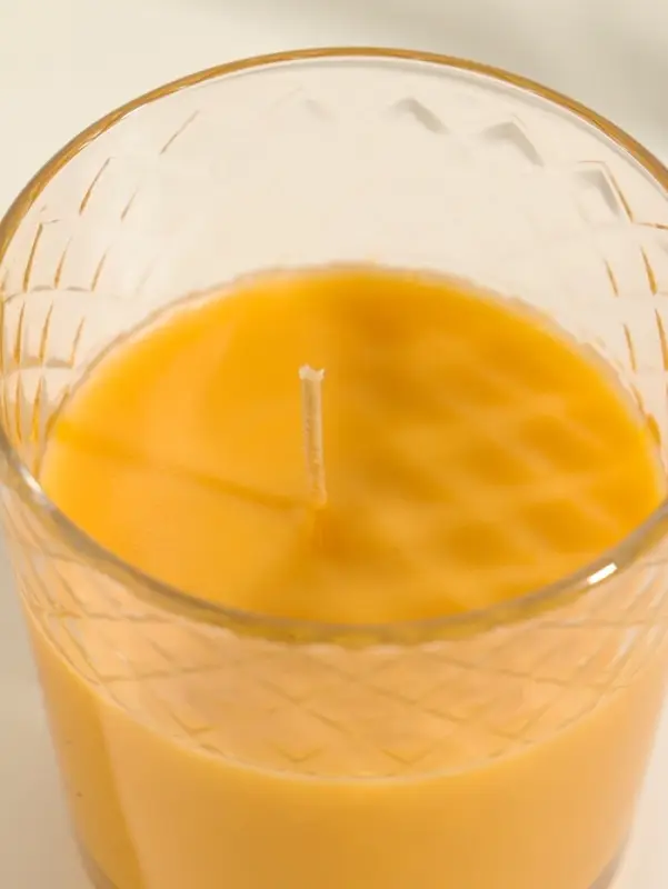 Ароматическая свеча в стакане &laquo;Мёд и молоко&raquo;, 8&times;8.5 см, 30 ч