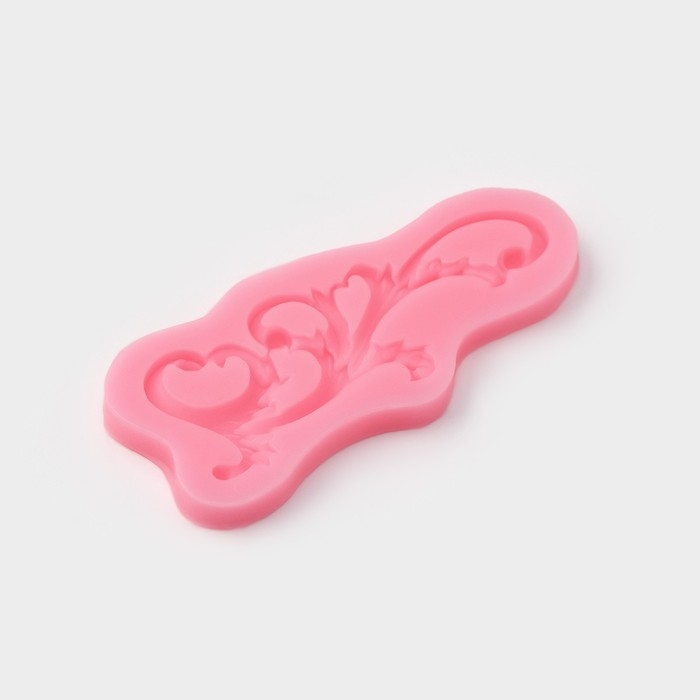 Молд Доляна «Узор», силикон, 12×5,5 см, цвет МИКС Молд Доляна «Узор», силикон, 12×5,5 см, цвет МИКС