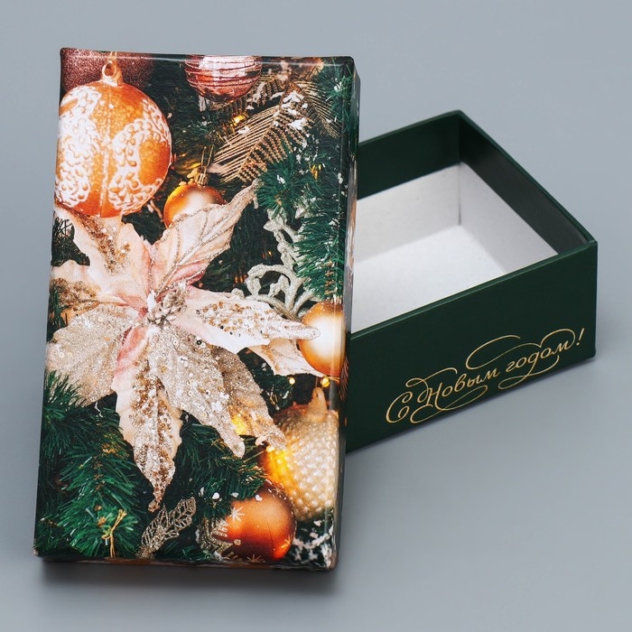 Набор подарочных коробок 10 в 1 «Елочные игрушки», 12 х 7 х 4 - 32.5 х 20 х 12.5 см, Новый год Набор подарочных коробок 10 в 1 «Елочные игрушки», 12 х 7 х 4 - 32.5 х 20 х 12.5 см, Новый год