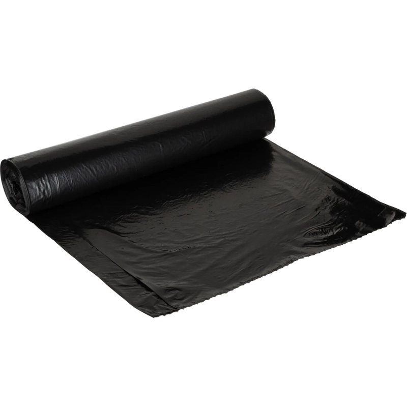 Мешки для мусора ПВД 240л 20мкм 10шт/рул черные 86х125см Эконом