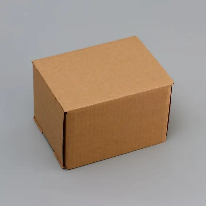 Коробка самосборная, бурая, 17,5 х 12,5 х 11,5 см