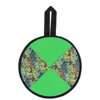 Ледянка мягкая Snow Cat, d=33 см, толщина 2 см, с ручкой, МИКС