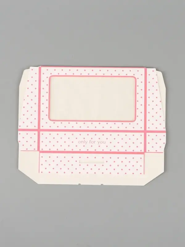 Коробка подарочная с окном &laquo;Только для тебя&raquo;, 20&times;12&times;4 см, самосборная